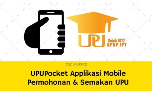 UPUPocket Applikasi Mobile Permohonan Semakan UPU