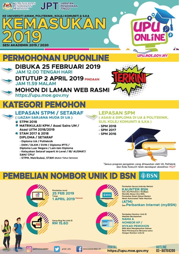 Semakan Surat Tawaran Upu 2019