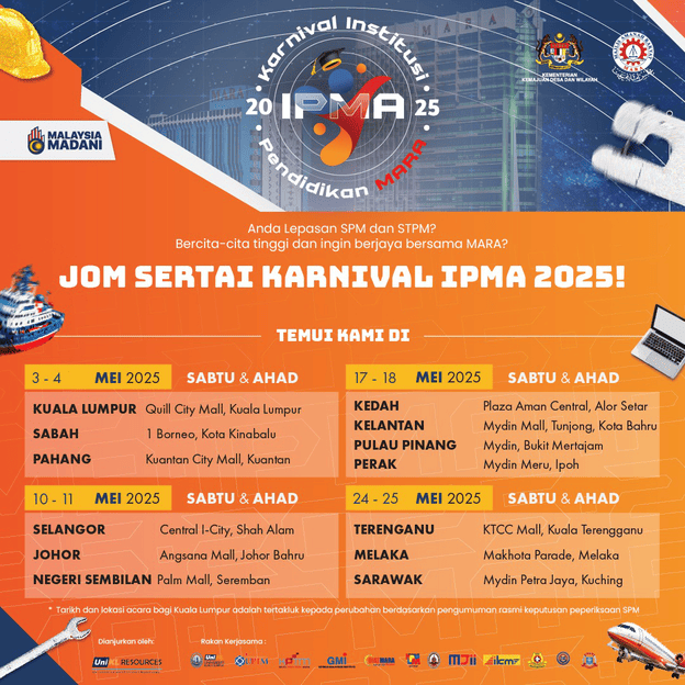jadual karnival pendidikan mara
