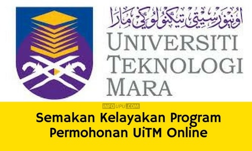 Semakan Syarat Kelayakan Uitm Online Selangkah Uitm Info Upu