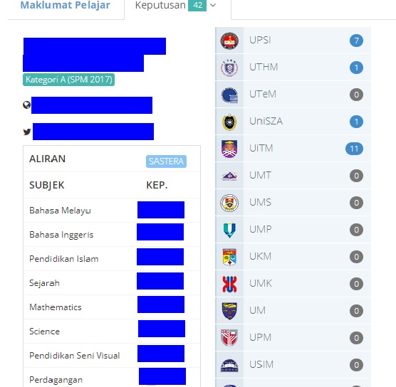 Imascu Semakan Syarat Kelayakan Permohonan Upu Online Info Upu