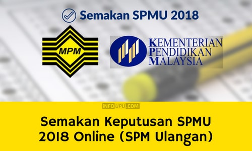 Semakan Keputusan Spmu 2020 Online Dan Sms