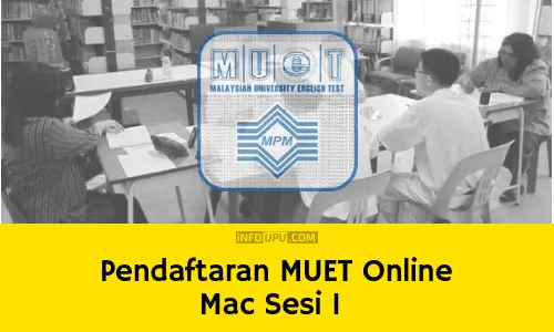 Pendaftaran MUET Mac