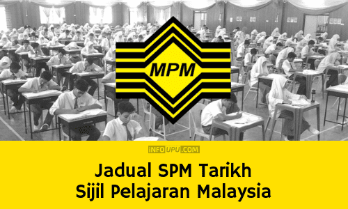 Jadual Spm 2020 Tarikh Peperiksaan Sijil Pelajaran Malaysia Info Upu
