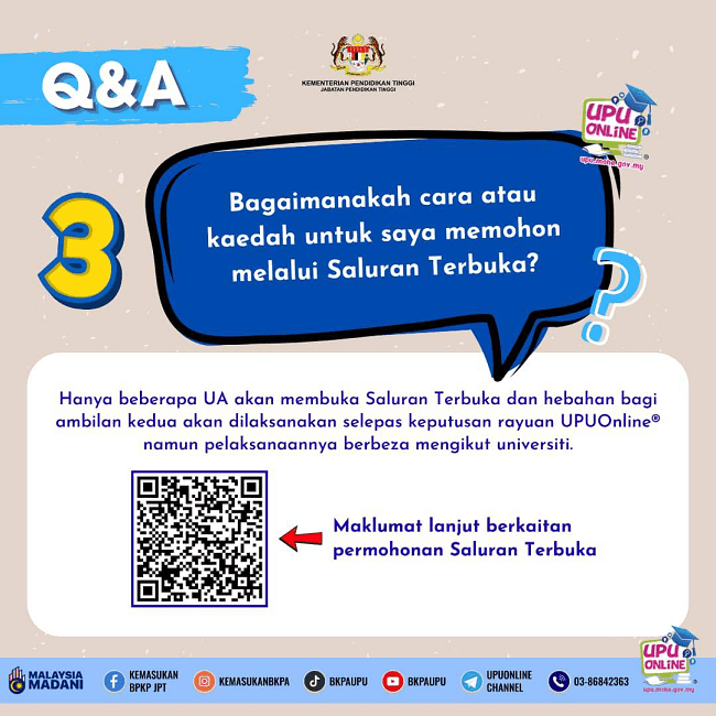 qr saluran terbuka