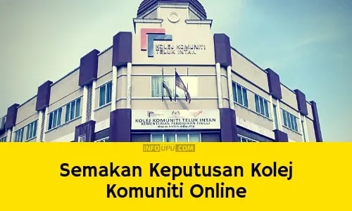 Semakan Keputusan Kolej Komuniti Online min