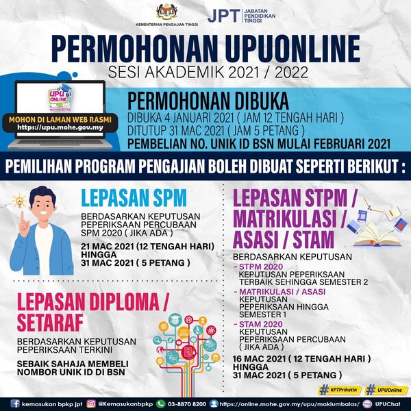 Tips Mohon Upuonline Dan Panduan Permohonan Info Upu