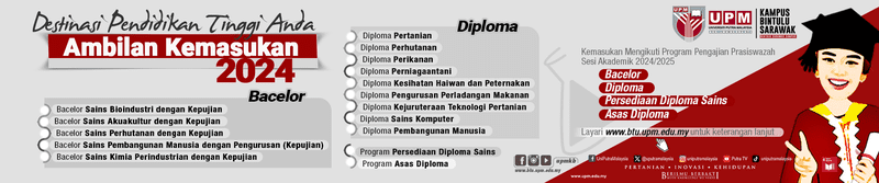 iklan kemasukan upm bintulu