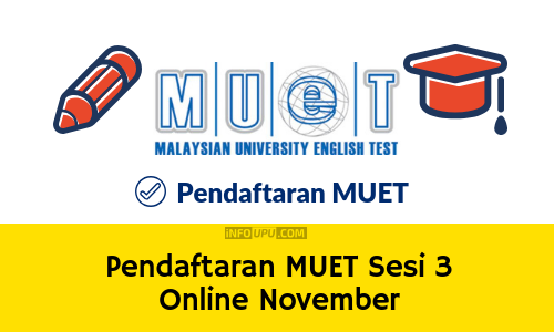 Jadual muet 2022