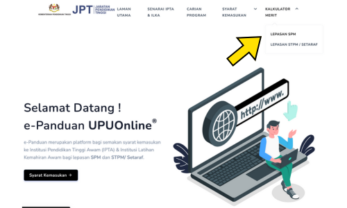 Kalkulator Merit UPU