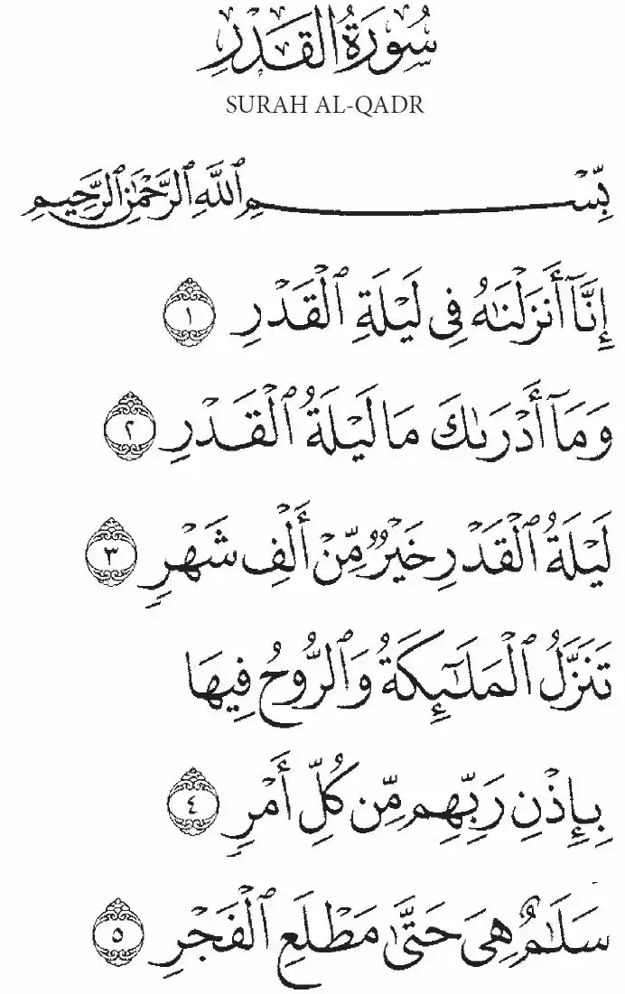 Surah Al Qadr