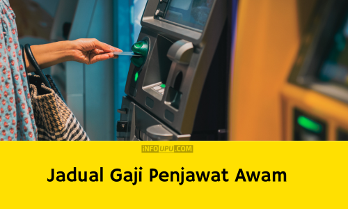 Jadual Gaji Penjawat Awam Tarikh Pembayaran Emolumen Bulanan