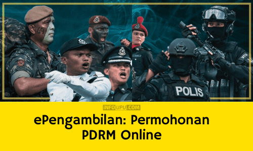 ePengambilan PDRM Permohonan Polis Secara Online