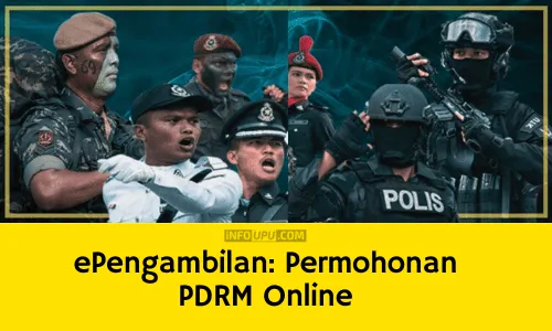 ePengambilan PDRM Permohonan Polis Secara Online