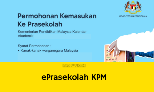 ePrasekolah Permohonan Prasekolah KPM Online
