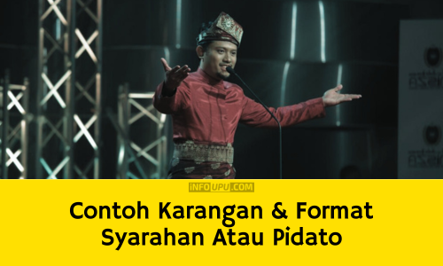 Contoh Karangan Syarahan Atau Pidato Format