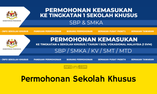 Permohonan Sekolah Khusus KPM Tingkatan