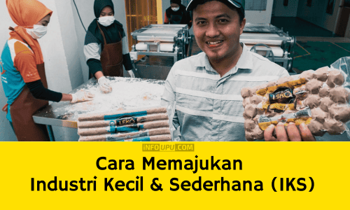 Contoh karangan Cara Memajukan Industri Kecil Dan Sederhana IKS