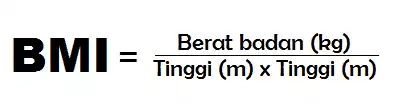 cara kira bmi