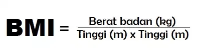 cara kira bmi