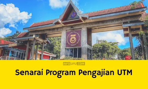 Kursus Pengajian sarjana muda yang ditawarkan di utm Senarai Program Pengajian UTM Ijazah Sarjana Muda
